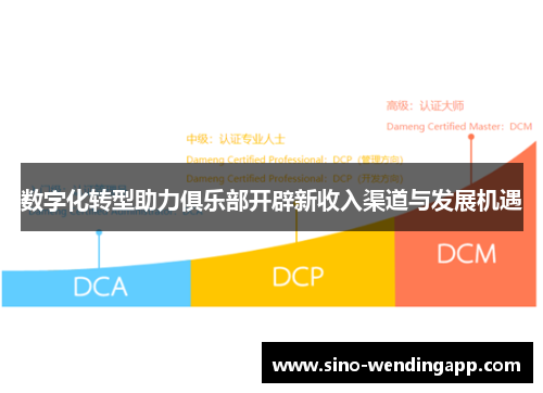 数字化转型助力俱乐部开辟新收入渠道与发展机遇 数字化转型助力俱乐部开辟新收入渠道与发展机遇